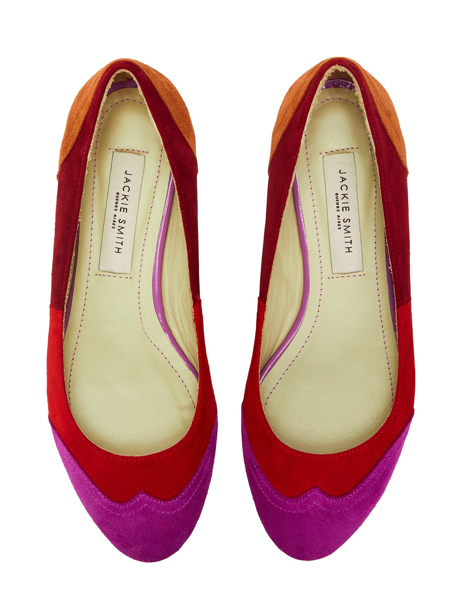 Italian Suede Ballerinas