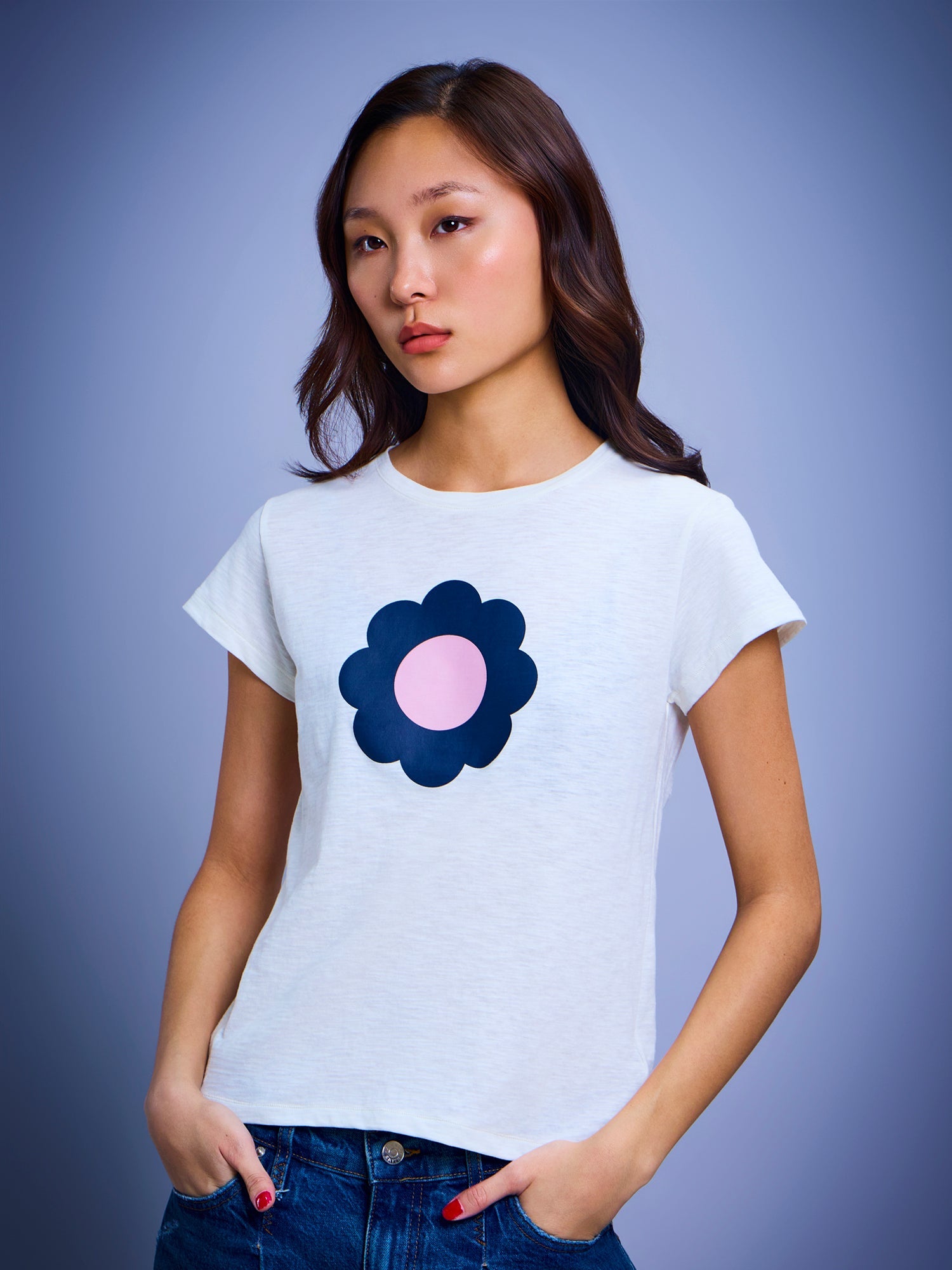 Flora Cotton T-shirt