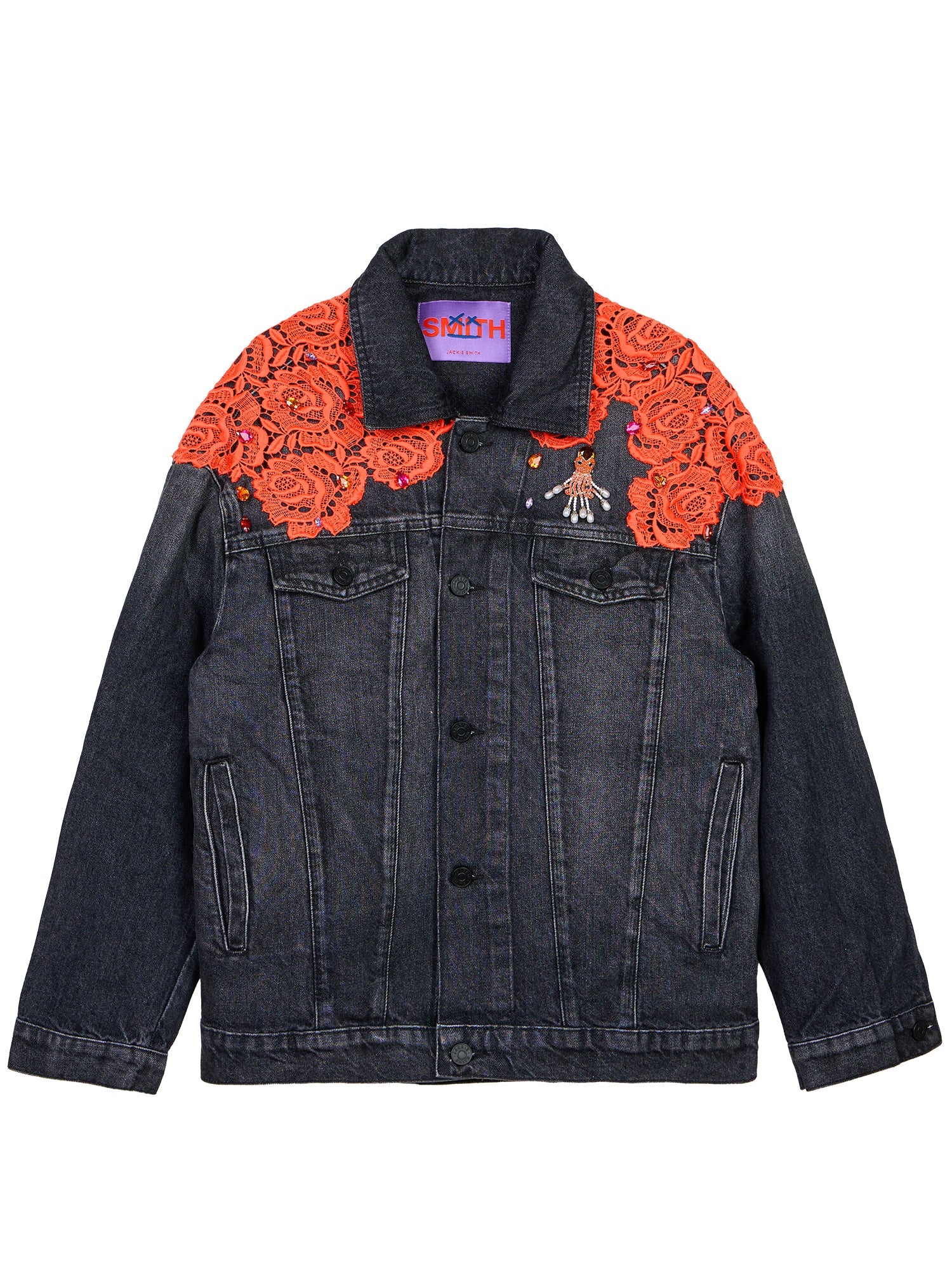Limited Edition Sea of Roses Denim Jacket