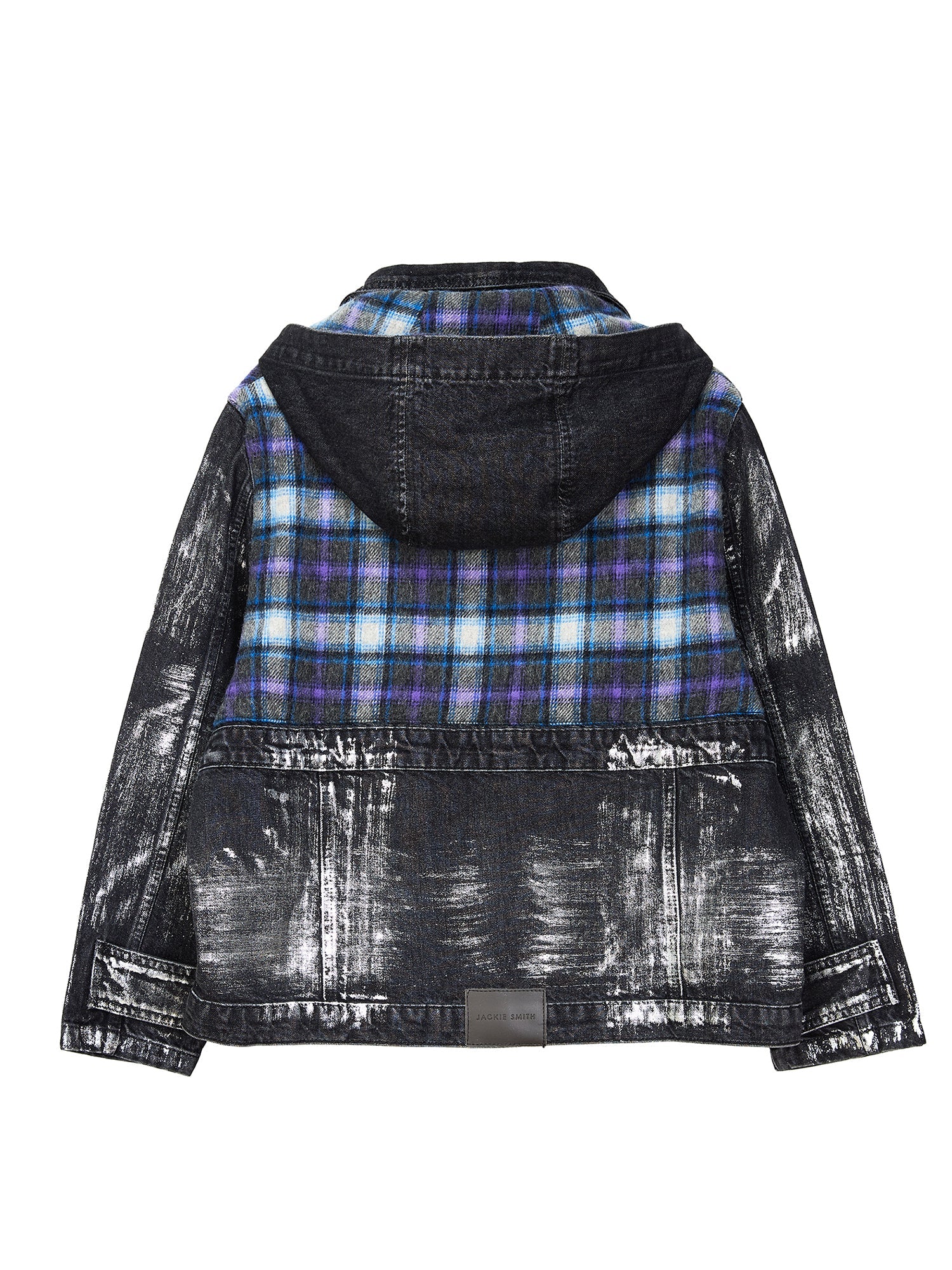 Limited Edition Oversized Metallic Tartan Jacket