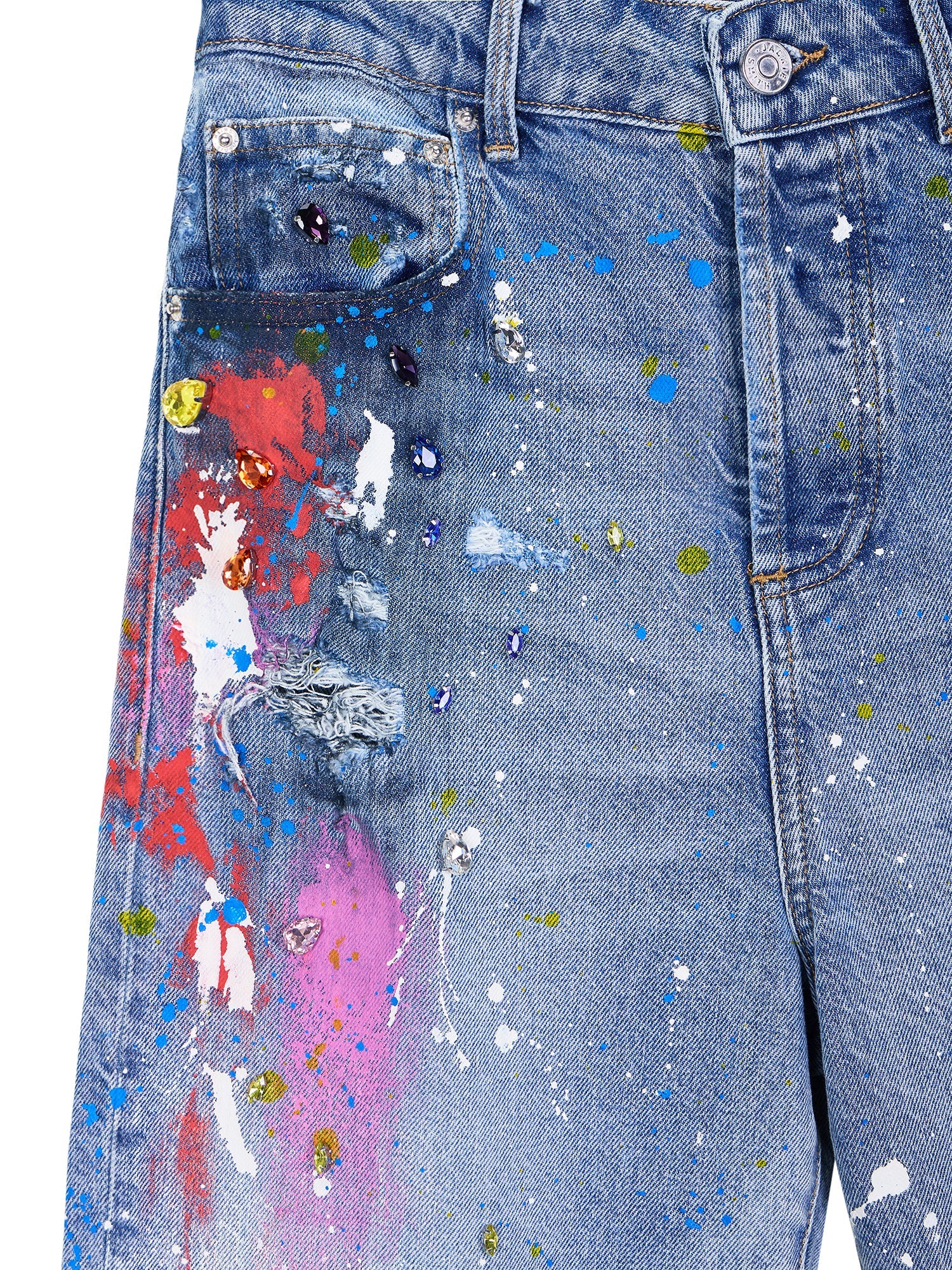 Limited Edition High-Rise Straight Leg Jeans