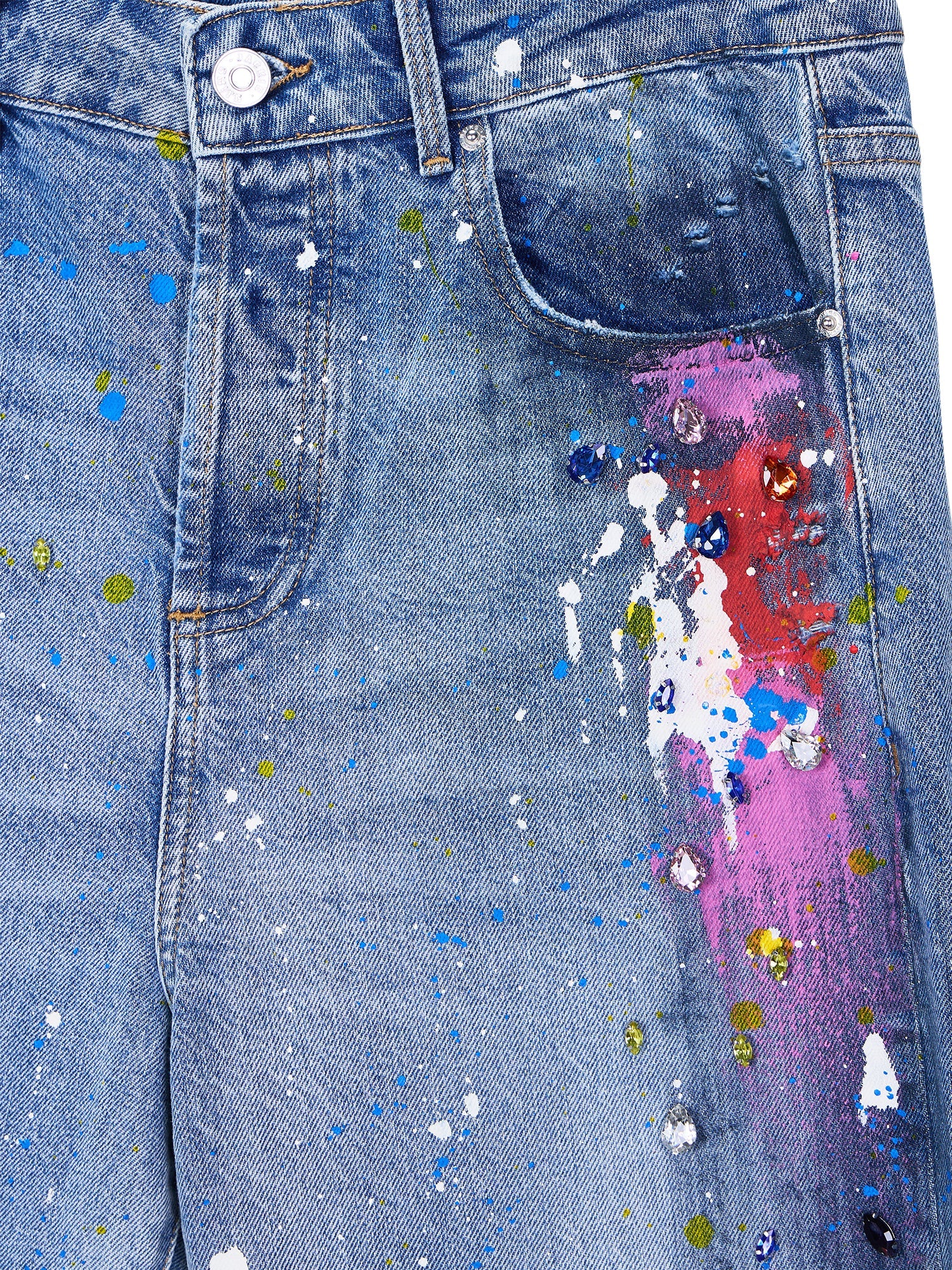 Limited Edition High-Rise Straight Leg Jeans