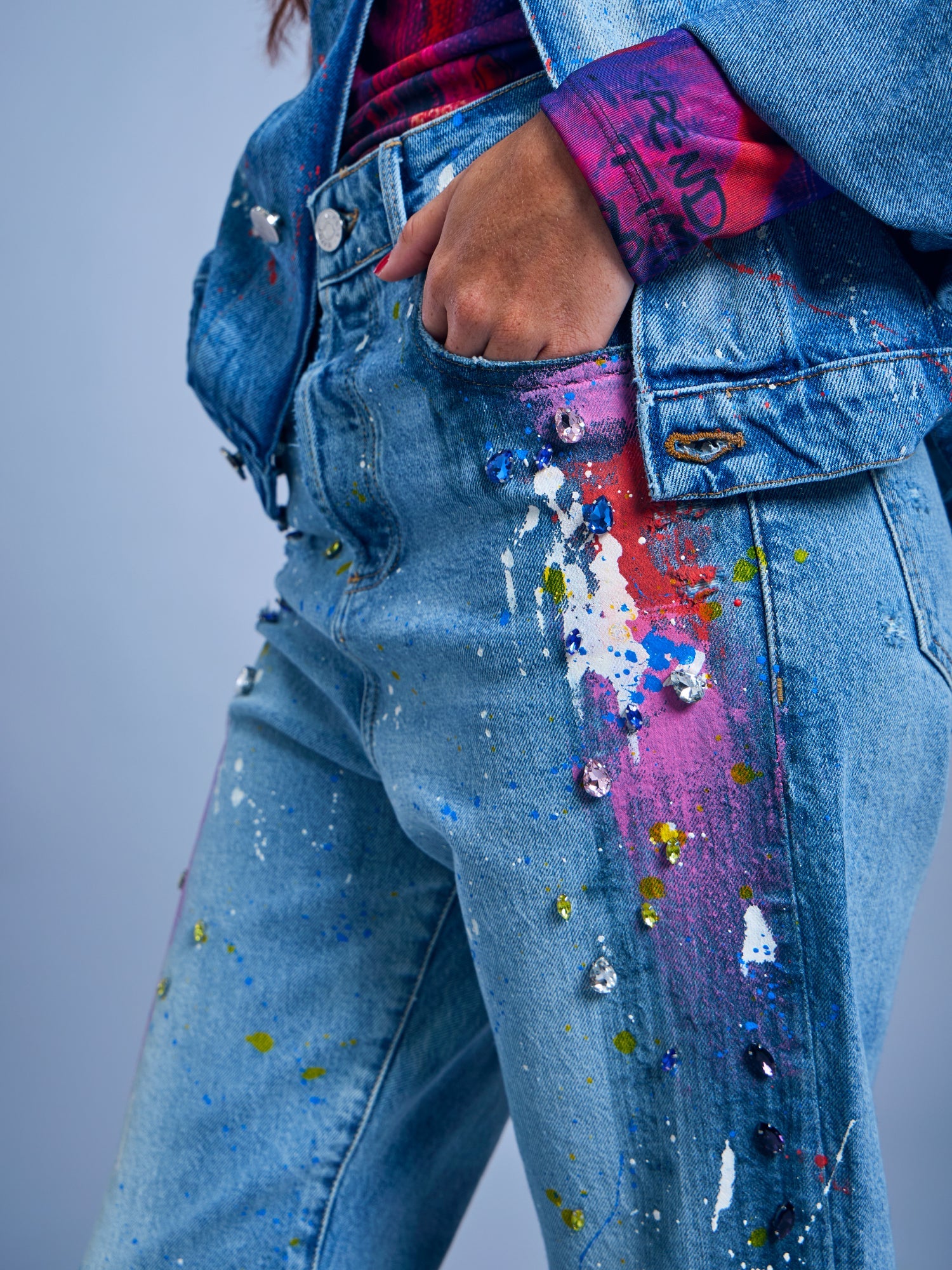 Limited Edition High-Rise Straight Leg Jeans