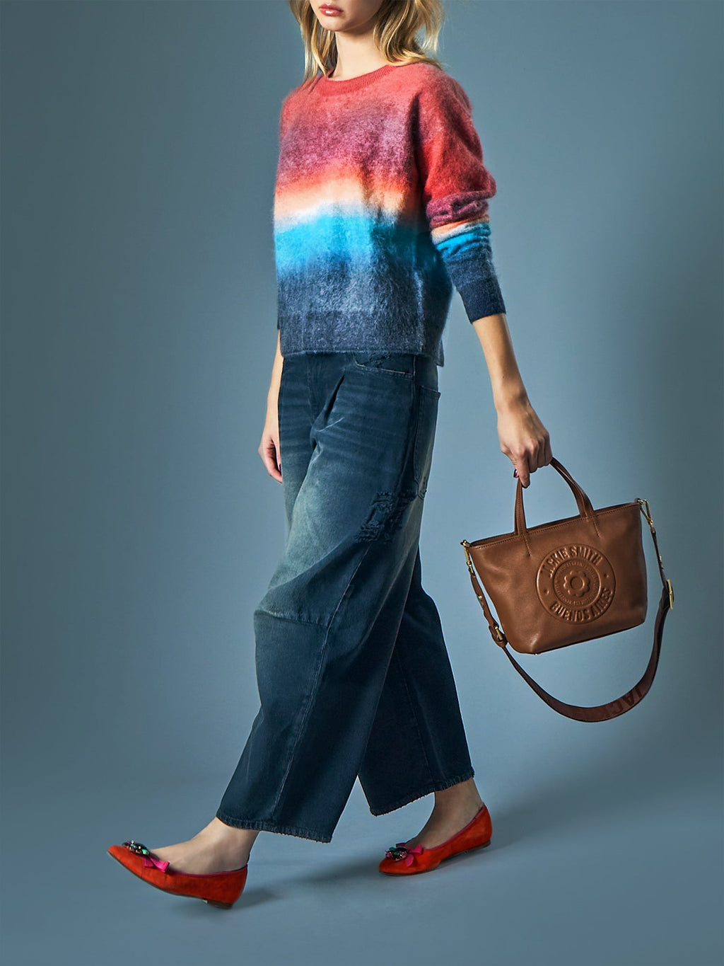 Cashmere Gradient Sweater